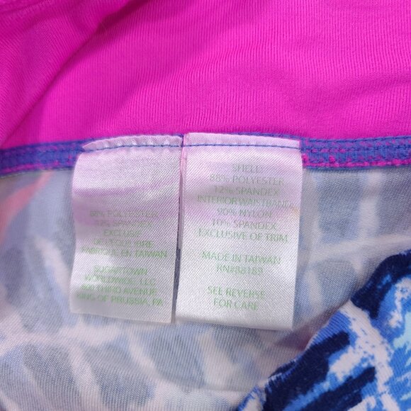 Lilly Pulitzer Luxletic Womens Small UPF 50+ Multi Fantasy Garden Weekender Crop - Picture 7 of 7